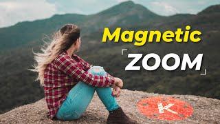 Magnetic Zoom Transition Effect • Kinemaster | Kinemaster editing