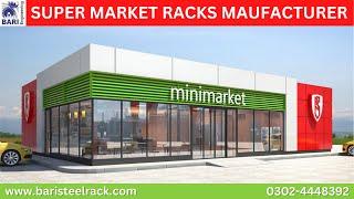 Supermarket Rack, Grocery Store Rack, Departmental Store Rack, Bari Engineering, 0302-4448392 #racks