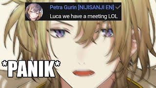 Luca forgot that they have a meeting【NIJISANJI EN | Luca Kaneshiro】