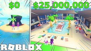We spent $25,000,000 building a Tropical Resort! | Roblox: Tropical Resort Tycoon 