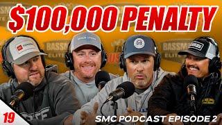 $100,000 Disqualification's in Professional Fishing & Lake Murray - SMC Podcast Ep.2 - UFB S3 E19