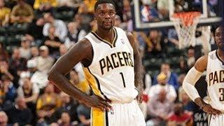 Lance Stephenson Dunks and Dances