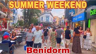 Summer Weekends are DIFFERENT - Benidorm City Center #benidormbyana