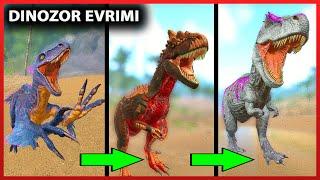 T-REX Evrim Hikayesi | w/ @LAZER61  | PLAY AS DINO | ARK Survival Evolved Türkçe