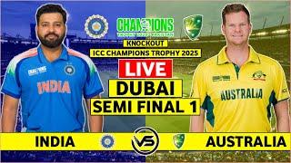 ICC Champions Trophy Semi Final Live: India vs Australia Live | IND vs AUS Live Scores & Commentary