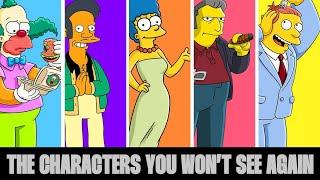 16 Simpsons Characters You Will Never See Again!