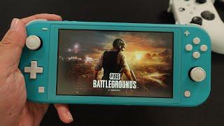 PUBG BATTLEGROUNDS Gameplay On Nintendo Switch Lite