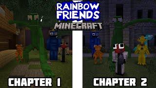 Rainbow Friends Chapter 1-2 [Map Minecraft Bedrock-Edition] {Full Version}