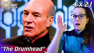 Star Trek: The Next Generation 4x21 The Drumhead REACTION