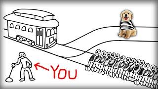 The Trolley Problem but every minute it gets HARDER