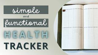 Health and Wellness Tracker | 2023 Setup | Minimal and Functional | Take A Note