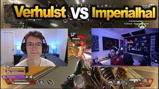 Imperialhal vs *NEW* Verhulst team in algs scrims!! FLCN Was Unstoppable This Game!