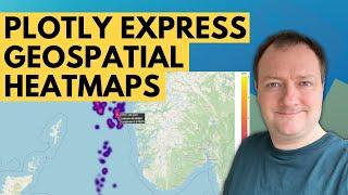 Creating Geospatial Heatmaps With Plotly Express MapBox and Folium in Python - Data Visualisation