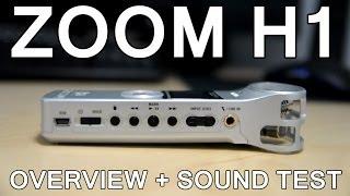 Zoom H1 Overview + Sound Test (Silver Edition Ver. 2.0)