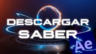 DESCARGAR Plugin SABER para AFTER EFFECTS