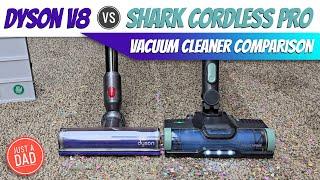 Dyson V8 vs Shark Pro Cordless IZ631H Vacuum Cleaner Who Wins?