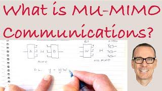 What is Multi-User MIMO Communications (MU MIMO)?