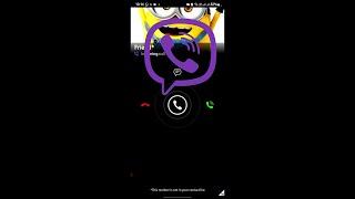 Samsung Viber group call screen recorder / Incoming call