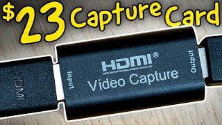 Testing the Best Budget Capture Card | BlueAVS HDMI to USB Capture Card Review