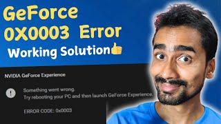 [Ultimate Solution] Fix GeForce Experience Error Code: 0x0003 in Only 6 Minutes | Nvidia