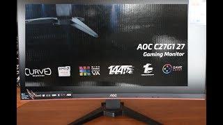 Monitor AOC C27G1 Pierwsze wrażenia | Unboxing | zaq0612