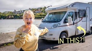 STEALTH CAMPING IN DUBLIN (a scary experience..) | Vanlife in Ireland