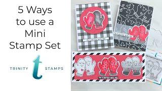 5 Ways to use a Mini Stamp Set