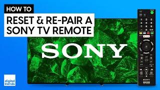 Sony TV Remote Not Working? How to Re-Pair with Bluetooth