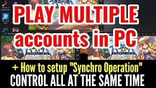 How to set up the best way to play Ragnarok Mobile in PC for multiple accounts