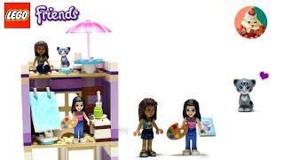 LEGO FRIENDS 2019 Emma's Art Studio 41365 speed build playset  엠마의 아트 스튜디오 레고프렌즈 만들기 41365