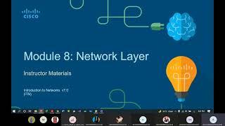 Module 8 : Network Layer