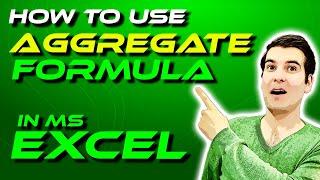 How To Use The AGGREGATE Function In Microsoft Excel | Microsoft Excel Tutorial 2021