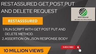 How to Perform POST, DELETE, PUT, GET Method in Rest Assured | CRUD operation with RestAssured