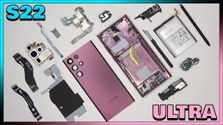 Samsung Galaxy S22 Ultra Disassembly Teardown Repair Video Review