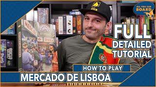 Mercado de Lisboa | How to Play | Tactical Tile-Laying for Marketplace Supremacy