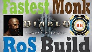 Diablo 3 RoS Fast Farming Monk Build for Torment (1000 sided strike)