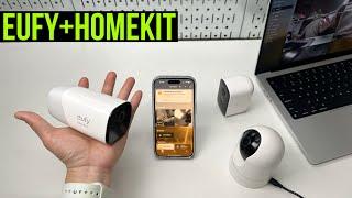 How to add eufy security cameras to Apple HomeKit