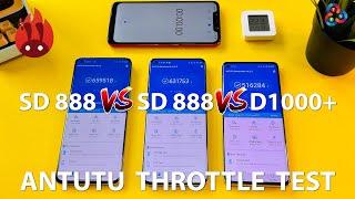 Mi 11 Global vs Mi 11 China vs Oppo Reno5 Pro ANTUTU THROTTLE TEST