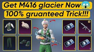 NEW TRICKGET M416 GLACIER 100% GRUANTEED | PUBG MOBILE