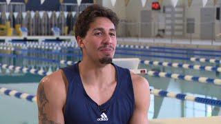 Georgia Tech swimmer João Caballero learns resilience from Olympic champion Nic Fink