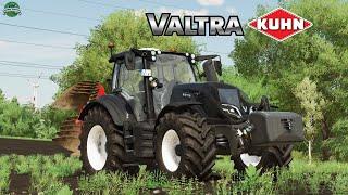 Farming Simulator 22 | Valtra T235 + Kuhn VariMaster 153-5 | Film-Video Gameplay