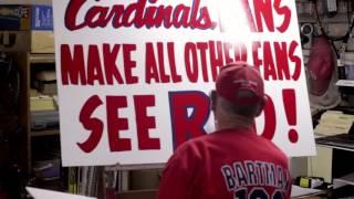 ESPN Sunday Night Baseball - St. Louis Cardinals Sign Man