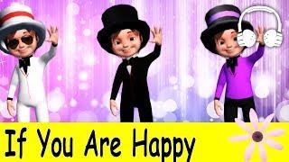 If You Are Happy | Family Sing Along - Muffin Songs