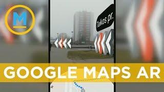 Google maps has a new augmented reality function that looks pretty incredible