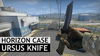 Ursus Knife Animations | Horizon Case Update | CS:GO