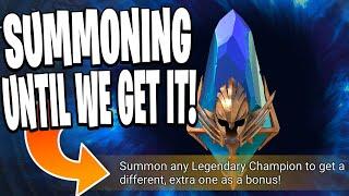 Pulling Ancients Until We Summon a Free Lego! (Raid: Shadow Legends)