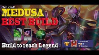 Medusa Best Build -  SUSTAIN DMG *TECNO SKIN* | Medusa Best Build & Runes | Medusa Legend Of Ace