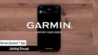 Garmin Support | Garmin Connect™ App | Joining Groups