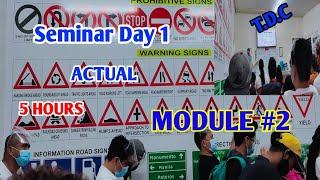 2021 LTO STUDENT PERMIT ( MODULE 2) DRIVING THEORETICAL SEMINAR DAY 1 |MOTOVEN