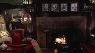 Back to the Future Doc Brown's Mansion Fireplace Ambiance 1 Hour, No Music